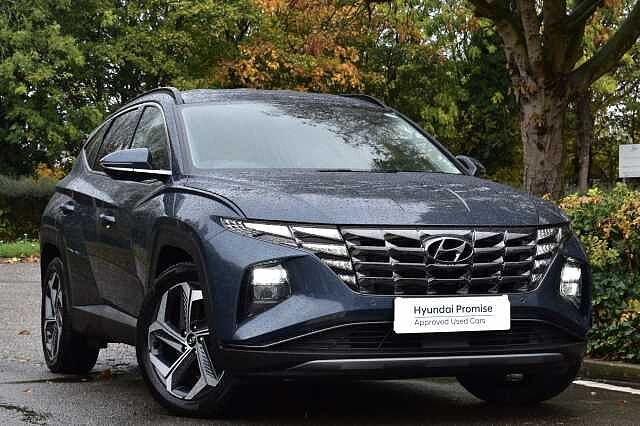 Hyundai TUCSON 1.6 TGDi Hybrid 230 Premium 5dr 2WD Auto Blue