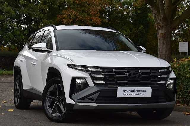 Hyundai TUCSON 1.6T Hybrid Premium 5dr Auto White