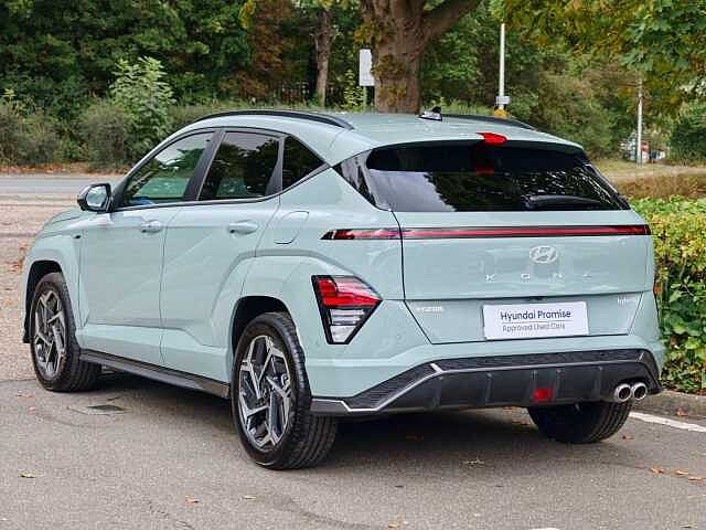 Hyundai KONA 1.6 Hybrid 138 N Line S 5dr DCT Green