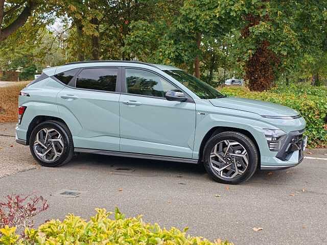 Hyundai KONA 1.6 Hybrid 138 N Line S 5dr DCT Green